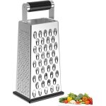 4 cts rapeuse legume manuelle inox rpe  fromage cheese grater polyvalente zesteur agrumes appareil ...