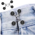 4 serre taille pour jean pas de couture amovible boutons de pantalon amovibles boucle de taille en jean ...