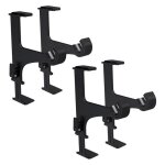4 supports sans per�age pour tringle � rideaux �20 - 28mm pour coffre de volet roulant