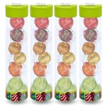 4 tubes garnis de 6 lindor assortis : blanc pistache caramel lait orange et double chocolat pour offrir ...