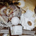 40 pcs papier dentelle scrapbookingpapier découpé en dentelle creuse motif papillon et fleurpour cartes ... 40 pcs papier dentelle scrapbookingpapier découpé en dentelle creuse motif papillon et fleurpour cartes ...