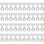 40 pices rouleau pour rail de rideauroue universelle  deux rouesglisseur de rideaurouleau silencieuxrouleau ...