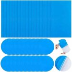 40 pi�ces rustine piscine kit de r�paration patchs de r�paration auto - adh�sifs pvc patch liner piscine ...