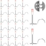 400 pi�ces clou beton cloueur beton clous pour mini - 73 mm cloueuse pour murale en b�ton et plafond ...