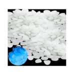 400 pi�ces pierres lumineuses blanc galets lumineux cailloux cailloux aquariumpierres fluorescentes pour ...