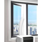 400cm kit joint de fen�tre climatisation mobile accessoire climatiseur portatif fonctionne avec les unit�s ...