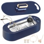 400ml appareil  ultrasonsnettoyeur ultrasons avec 3 modes de nettoyagepour lunettes bijoux montres dentiers ...