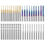 40pcs twotrees four milling cutter combination set end mills cnc router bits for laser engraver (en anglais) ... 40pcs twotrees four milling cutter combination set end mills cnc router bits for laser engraver (en anglais) ...