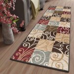 40x60cm tapis cuisine devant evier tapis de couloir lavable antiderapant long absorbant moderne motifs ...