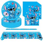 41pcs stitch decoration d?anniversaire vaisselle de f�te kit pour fournitures de f�te anniversaire enfants ...