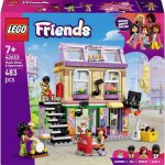 Lego� friends 42653 magasin de musique et appartement ? set de jeu avec 3 mini - poup�es et corgi d�s ...