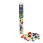 Jeu de construction - plus plus - pp4282 - tube phosphorescent - 100 pices - ducatif