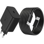 45 w chargeur usb - c ultra rapide avec c�ble 2m pour samsung galaxy s25 / s24 / s23 / s22 / s20 ultra ...