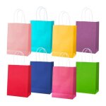 48pcs pochette cadeau - sacs en papier kraft - sacs demballage de biscuits cuits au four - sacs demballage ...