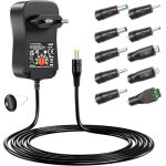 48w chargeur universel ac dc 5v 6v 9v 12v 15v 19v 20v 24v 2a 3a 4a adaptateur secteur transformateur ...