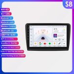 4g - lte carplay android 8 + 128g 7862 autoradio gps stro pour skoda superb 2 2008 - 2015 lecteur vido ...