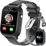 4g montre connecte enfanttraceur gpstlphonesosappel vido podometre marcherveil hd camracadeau pour ...