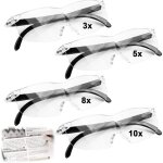 4pcs 300% 500% 800% 1000% lunette loupe de lecture loupe grossissante anti lumi�re bleue loupe bijoutier ...