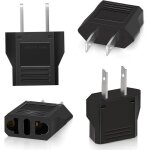 4pcs adaptateur de voyageadaptateur prise usaadaptateur prise france vers usaadaptateur usaadaptateur ...