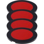 4pcs adh�sif bloc - disque collant montage disque ventouse pad pour voiture tableau de bord support de ...