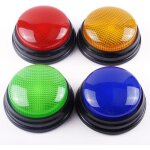 4pcs buzzer blind test - buzzer pour jeux de questions - buzzer sonore et lumineux - accessoires de jeu ...