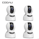 4pcs cam�ra de s�curit� int�rieure1080p home wifi surveillance ip cam�ra animaux de compagnie vision ...
