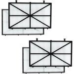 4pcs cartouches de filtre de rechange pour purificateur de piscine - compatibles avec dolphin m400 m500 ...