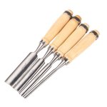 4pcs ciseaux � bois professionnelsjeu de ciseaux tranchantsdoutils de ciseaux pour sculpture de boisciseaux ...