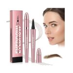 4pcs crayon sourcil waterproof impermable avec 4 pointes de fourchette 3d magique micro crayon sourcils ... 4pcs crayon sourcil waterproof impermable avec 4 pointes de fourchette 3d magique micro crayon sourcils ...