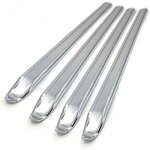 4pcs d�monte pneu manuel30cm demonte rneu moto / voiture en acier au mangan�se(argent)