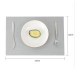 4pcs dessous de plat cramique anti chaleur tapis de protection table de cuisine pvc carr dessous de ...
