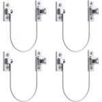 4pcs entrebilleur fentre porte restricteur de porte de fentre verrou fenetre upvc verrouillage de ...
