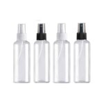 4pcs flacon vaporisateur - 100ml - bouteille de voyage vide - plastique réutilisables - transparent - ... 4pcs flacon vaporisateur - 100ml - bouteille de voyage vide - plastique réutilisables - transparent - ...
