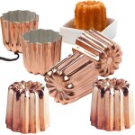 4pcs moule cannel cuivre moules cannels bordelais ptisserie franaise traditionnel diamtre 55 cm