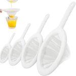 4pcs nylon tamis fin - aqsacokiya - 100 - 200 - 300 - 400 mesh alimentaire filtre - passoire à mailles ... 4pcs nylon tamis fin - aqsacokiya - 100 - 200 - 300 - 400 mesh alimentaire filtre - passoire à mailles ...
