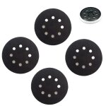 4pcsplateau ponage bosch 125 mmduret moyenne avec systme accessoires excentrique pex 300 / 400 ae ...