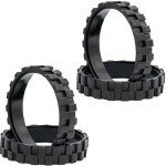 4pcs pneus roues pour irobot roomba s�ries 500 600 700 800 et 900 remplacement compatible avec irobot ...