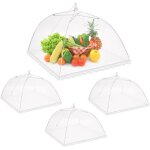 4pcs pop - up cloche alimentaire tente maille housse couverture de nourriture pliante couvre plat anti ... 4pcs pop - up cloche alimentaire tente maille housse couverture de nourriture pliante couvre plat anti ...