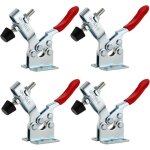 4pcs sauterelle de serrage pince à bascule horizontale serre joint pince levier horizontal déblocage ... 4pcs sauterelle de serrage pince à bascule horizontale serre joint pince levier horizontal déblocage ...