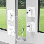 4pcs securite porte enfant securite fenetre enfant bloque fenetre avec 4 cl�s bloque fenetre enfant avec ...