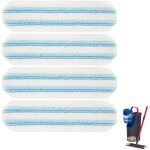4pcs serpillres en microfibre de rechange pour vileda h2pro et o - cedar h2pro - aqsacokiya - lavables ...