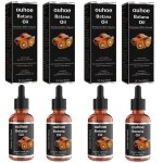 4pcs shampooing huile capillaire batana lissage des cheveux anti - chute conditionnement de la peau