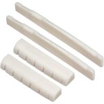 4pcs sillet de chevalet solide pièce de remplacement pour guitare acoustique à 6 cordes 4pcs sillet de chevalet solide pièce de remplacement pour guitare acoustique à 6 cordes