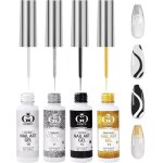 4pcs vernis semi permanent paillet 8ml paillettes semi permanent nail art ongles kit vernis semi permanent ...