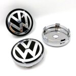 4pcs x 60mm roues modifi�es vw logo jante cache moyeu centre de roue piq�res embl�me pour volkswagen ...