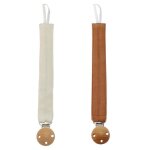 2pi�ces attache tetine tissu attaches - sucettes pour gar�ons et filles accroche tetine bebe extensible ...