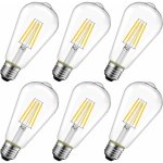 4w edison ampoule filament led e27 st64 (=ampoules incandescences d�corative 40w) 470lm blanc chaud 2700k ...