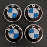 4x cache moyeu bmw 68mm clipsable jante centre de roue enjoliveur logo - protection & installation facile ...