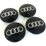 4x cache moyeu centre de roue pour audi noir 60mm embleme logo insigne jante 4x cache moyeu centre de roue pour audi noir 60mm embleme logo insigne jante