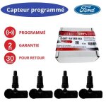 4x capteurs tpms ford usa 315 mhz pr�programm�s - valve jante pour c?max fiesta focus fusion edge mustang ...
